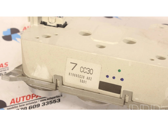 Блок управления климат-контролем K1900CC30A02, K1900CC30   Mazda 5