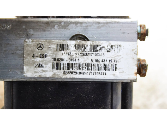 Jednotka ABS a2515450832, 10092515593   Mercedes-Benz ML W164 2008
