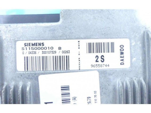 Řídící jednotka S115000010B, IMPRK1165341   Daewoo Matiz 2001