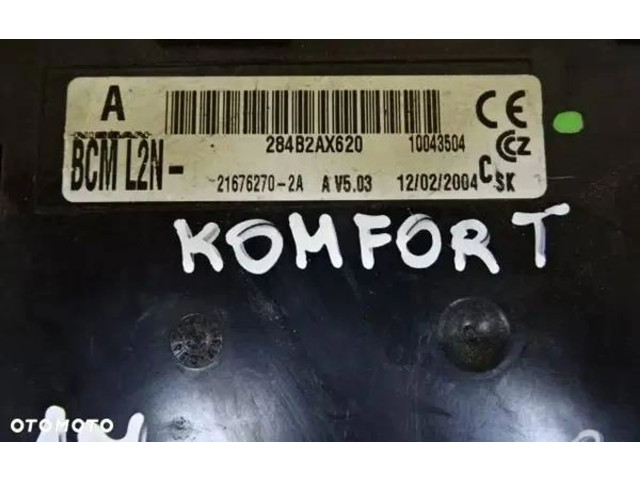 Комфортный модуль 284B2AX620, 21676270-2A   Nissan Micra