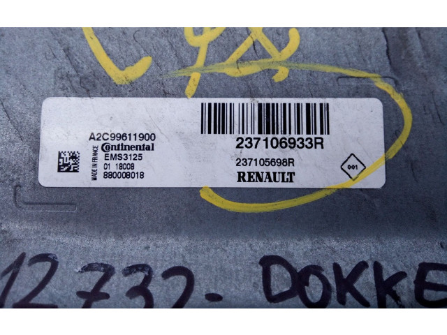 Řídící jednotka 237206933R, A2C99611900   Dacia Dokker 2018