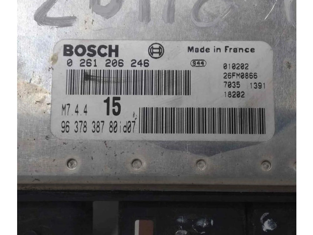 Vstřikovací lišta 9637838780   Peugeot 106     