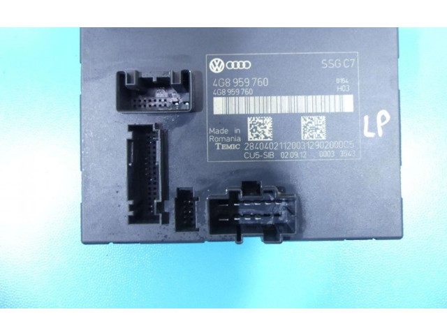 Модуль кузова 4G8959760, IMPRK1332007    Audi A6 S6 C7 4G