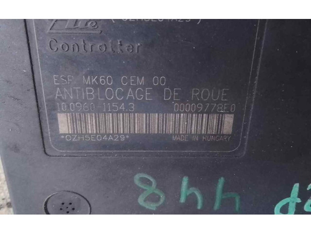 Jednotka ABS 9654777580   Peugeot 107 