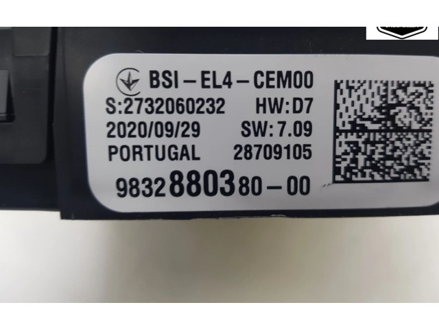   Pojistková skříňka 9832880380, 1681475680   Peugeot 2008 II 2020