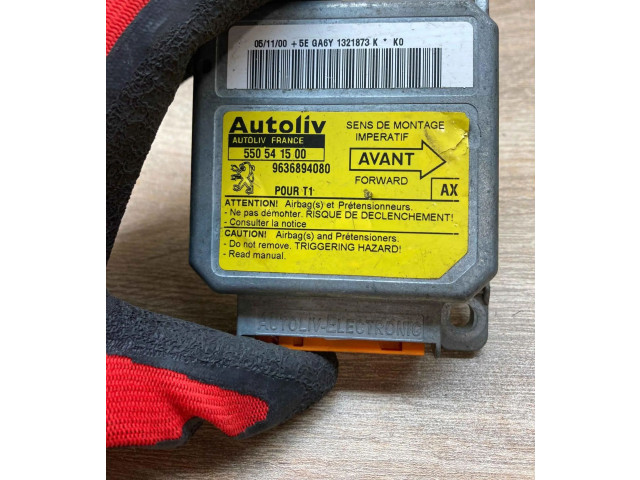 Блок подушек безопасности 9636894080, 550541500   Mercedes-Benz GLE AMG (W166 - C292)