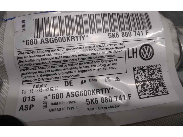 Подушка безопасности двери 5K6880741F   Volkswagen Golf SportWagen