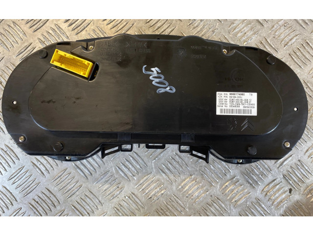 Přístrojová deska  Peugeot 5008 2009 9666174980, 00046059  