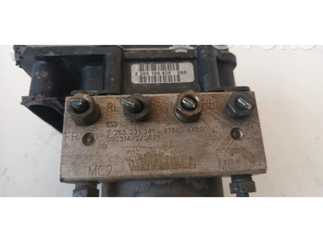 Jednotka ABS 0265231341, 0265231341   Nissan Micra 2003