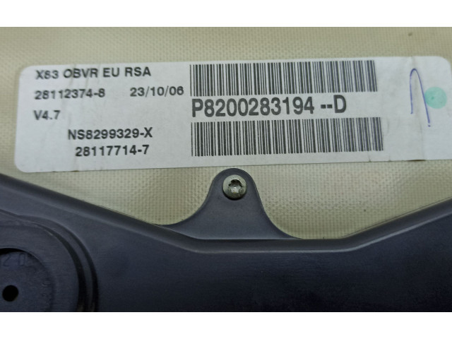 Přístrojová deska  Renault Trafic II (X83) 2007 P8200283194, 8200283194  