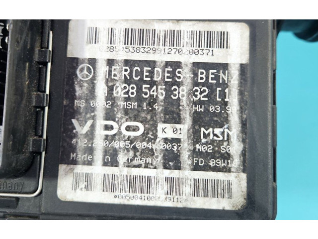 Řídící jednotka A1661402900, IMPRK1433677   Mercedes-Benz A W168 2000