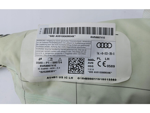 Боковая подушка безопасности 8W5880741E   Audi A4 S4 B9 8W