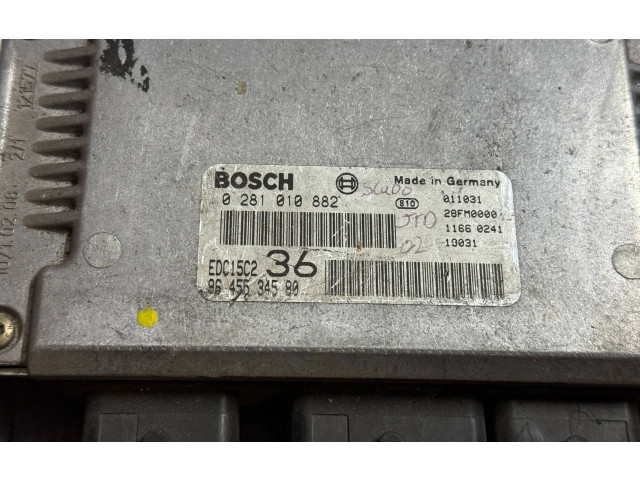 Řídící jednotka 9645534580, 0281010882   Fiat Scudo 2004