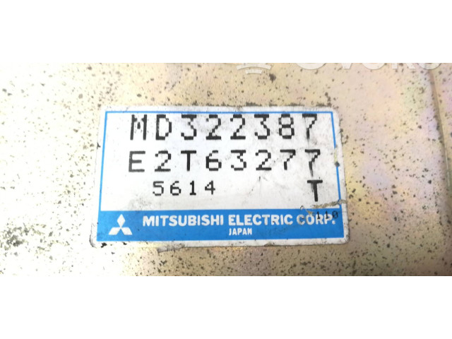Блок управления двигателя MD322387, E2T63277   Mitsubishi Carisma