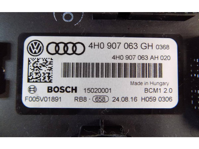 Řídící jednotka 4G2907551C, 4H2907551F   Audi A7 S7 4G 2017