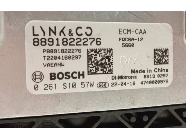 Řídící jednotka 8891822276, 0261S1057W   Lynk & co 01 2022