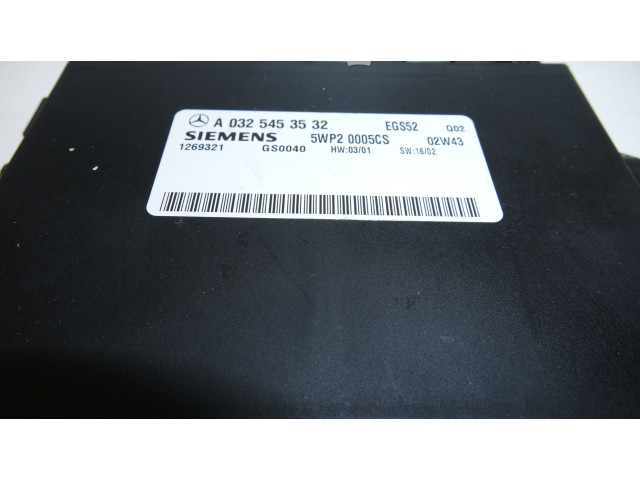 Блок управления коробкой передач A0325453532   Mercedes-Benz SL R230