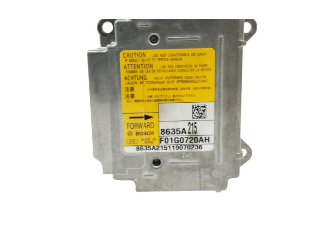 Блок подушек безопасности 8635A215, F01G0720AH   Mitsubishi ASX