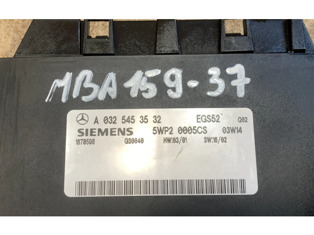 Блок управления коробкой передач A0325453532   Mercedes-Benz SL R230