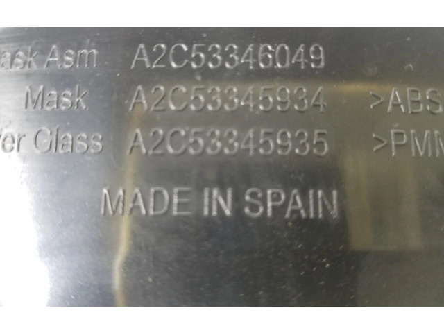 Přístrojová deska  BMW 4 F32 F33 2014 62109363183, 62109363183  