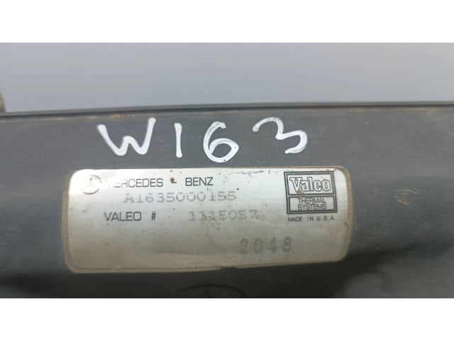 Комплект вентиляторов     A1635000155, 1115057    Mercedes-Benz ML W163 3.2