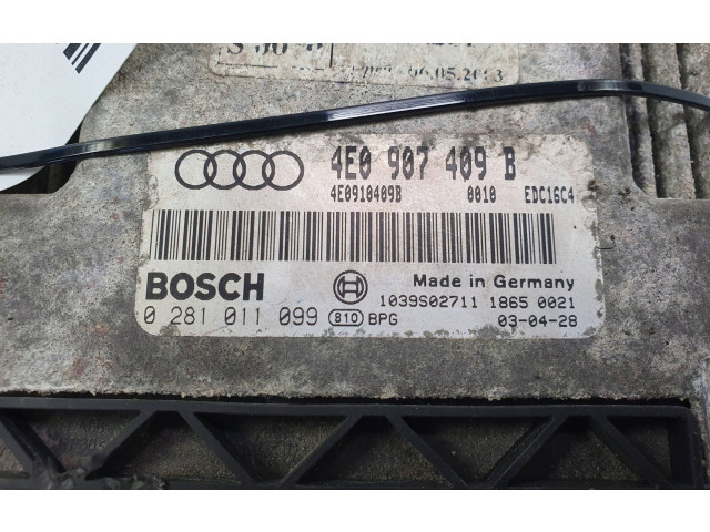 Řídící jednotka 4E0907409B   Audi A8 S8 D3 4E 2003