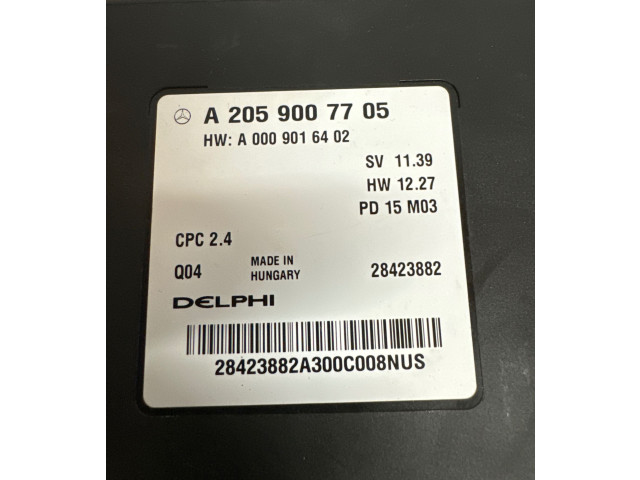 Блок управления коробкой передач A2059007705, 28423882   Mercedes-Benz C W205