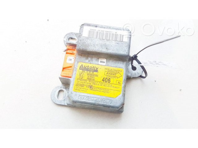 Блок подушек безопасности 9638592580, 550725200   Peugeot 406