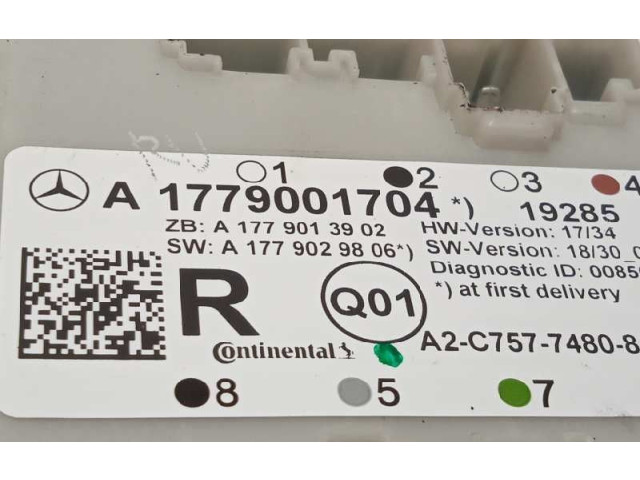 Блок комфорта A1779001704, 1779001704   Mercedes-Benz CLA C118 X118   