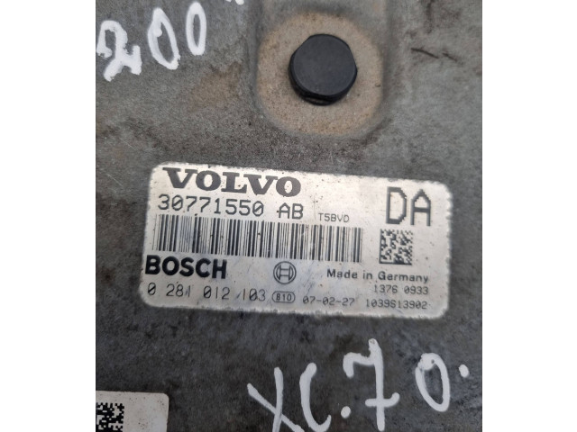 Řídící jednotka 30771550AB, 1039S13902   Volvo XC70 2006