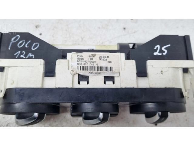 Блок управления климат-контролем 6R0820045N   Volkswagen Polo V 6R