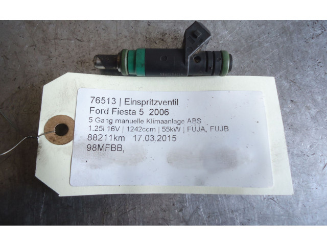 Vstřikovač 98MFBB, 98MFBB   Ford Fiesta    FUJA(Euro 3) 