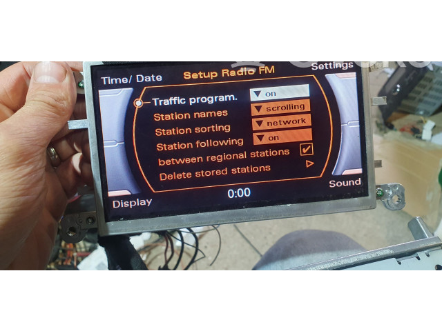 Дисплей    8T0919603F, 8T0919603A   Audi Q5 SQ5