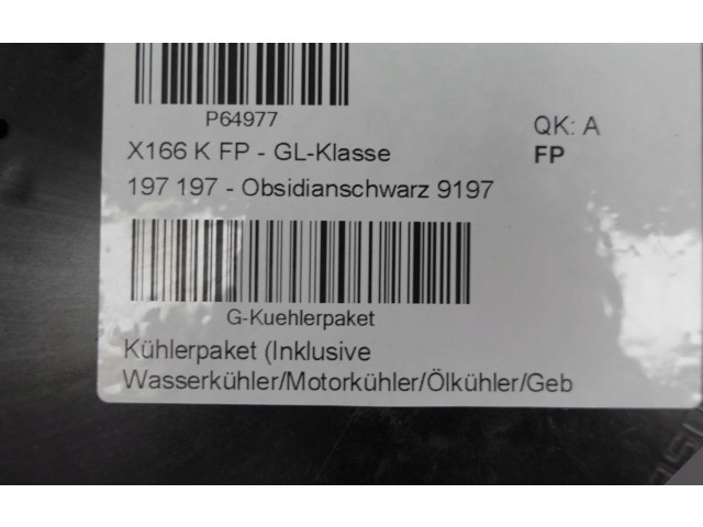 Zpětné zrcátko  Mercedes-Benz GLE (W166 - C292) 2015  A0999064000  