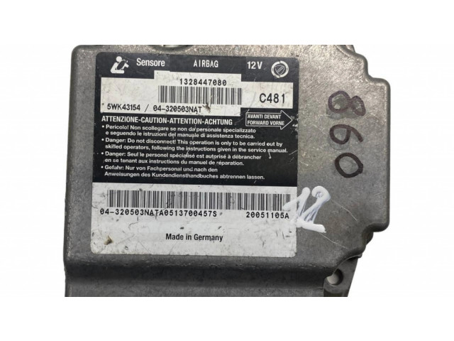 Блок подушек безопасности 1328447080, 5WK43154   Citroen Jumper