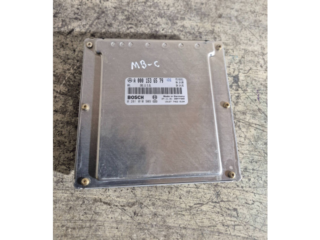Блок управления двигателя A0001536579, 0281010909   Mercedes-Benz CLK A208 C208