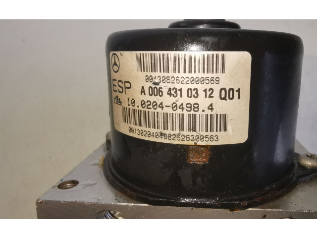 Блок АБС A0365454032, A0064310312   Mercedes-Benz  C W203  2000-2007 года