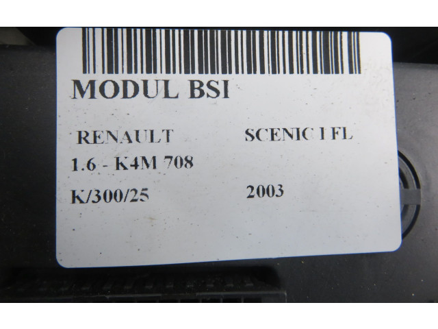 Блок комфорта S108502610G, 8200029342B   Renault Scenic I   