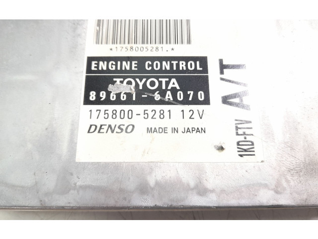Řídící jednotka 896616A070, 1758005281   Toyota Land Cruiser (J100) 2003
