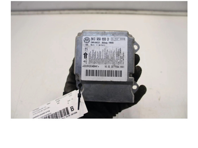 Блок подушек безопасности 5K0959655D   Volkswagen Golf Plus