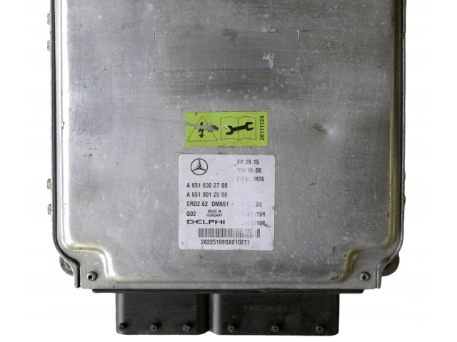 Řídící jednotka A6519002700   Mercedes-Benz C W204 2009