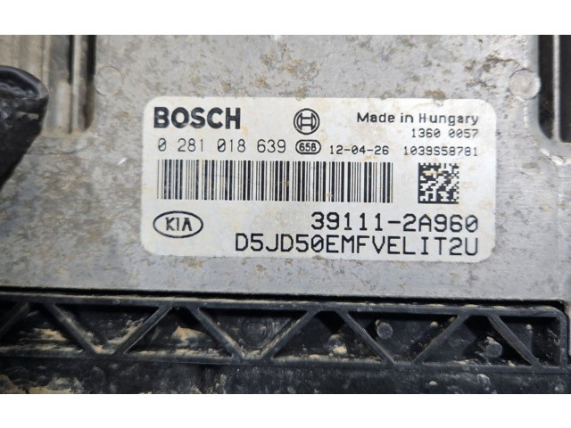Řídící jednotka 0281018639, IMPRK1433250   KIA Ceed 2013