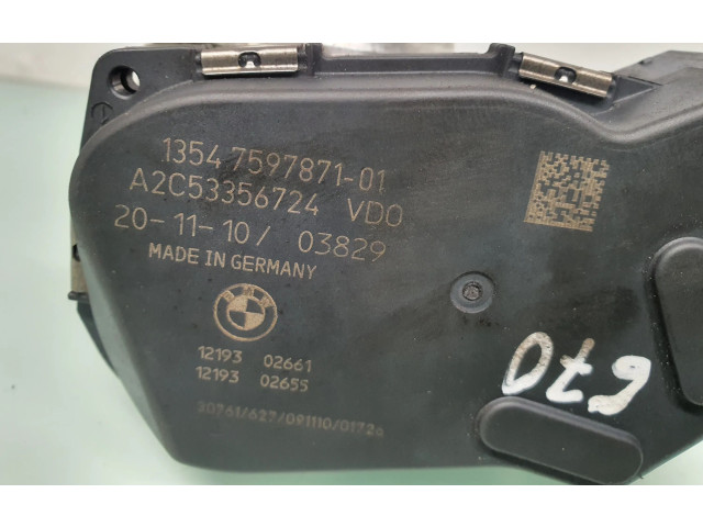 Pojistková skříňka Дроссельная заслонка 7597871, 13547597871   BMW 5 F10 F11 2010