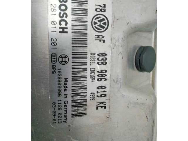 Řídící jednotka 038906019KE   Skoda Superb B5 (3U) 