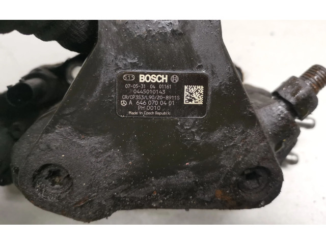 Vstřikovací čerpadlo 0445010143, A6460700401   Mercedes-Benz Vito Viano W639     