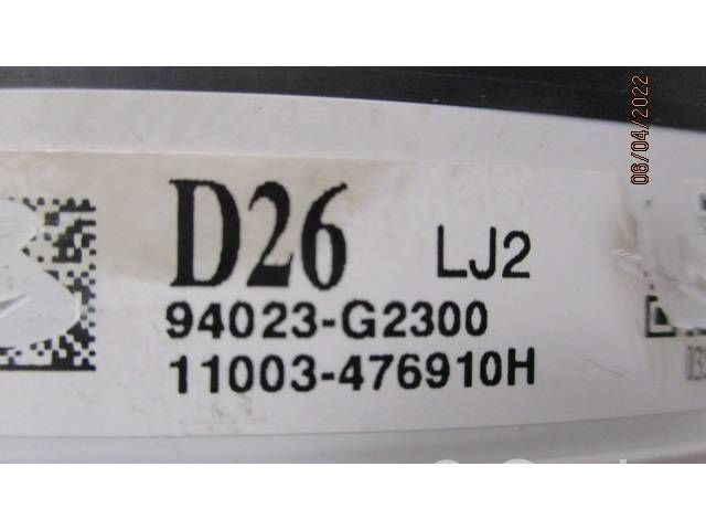 Панель приборов 94023G2300, 11003476910H   Hyundai Ioniq       