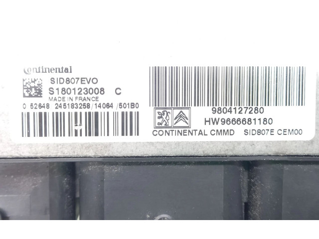 Řídící jednotka 9804127280, 9666681180   Peugeot 5008 2014