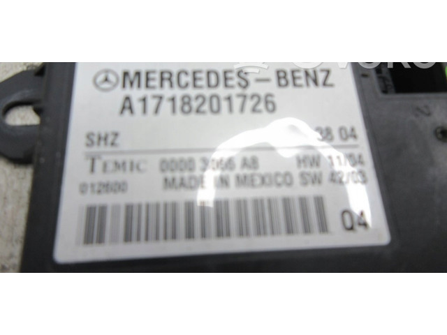 Блок управления A1718201726   Mercedes-Benz SLK R171