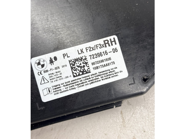 Подушка безопасности в сиденье 7239616, 16B173AA9173   BMW 4 F36 Gran coupe
