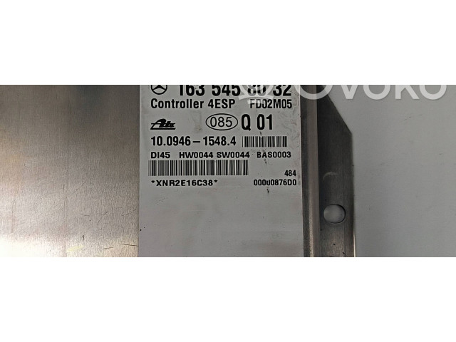 Řídící jednotka 1635458032   Mercedes-Benz ML W163 2002